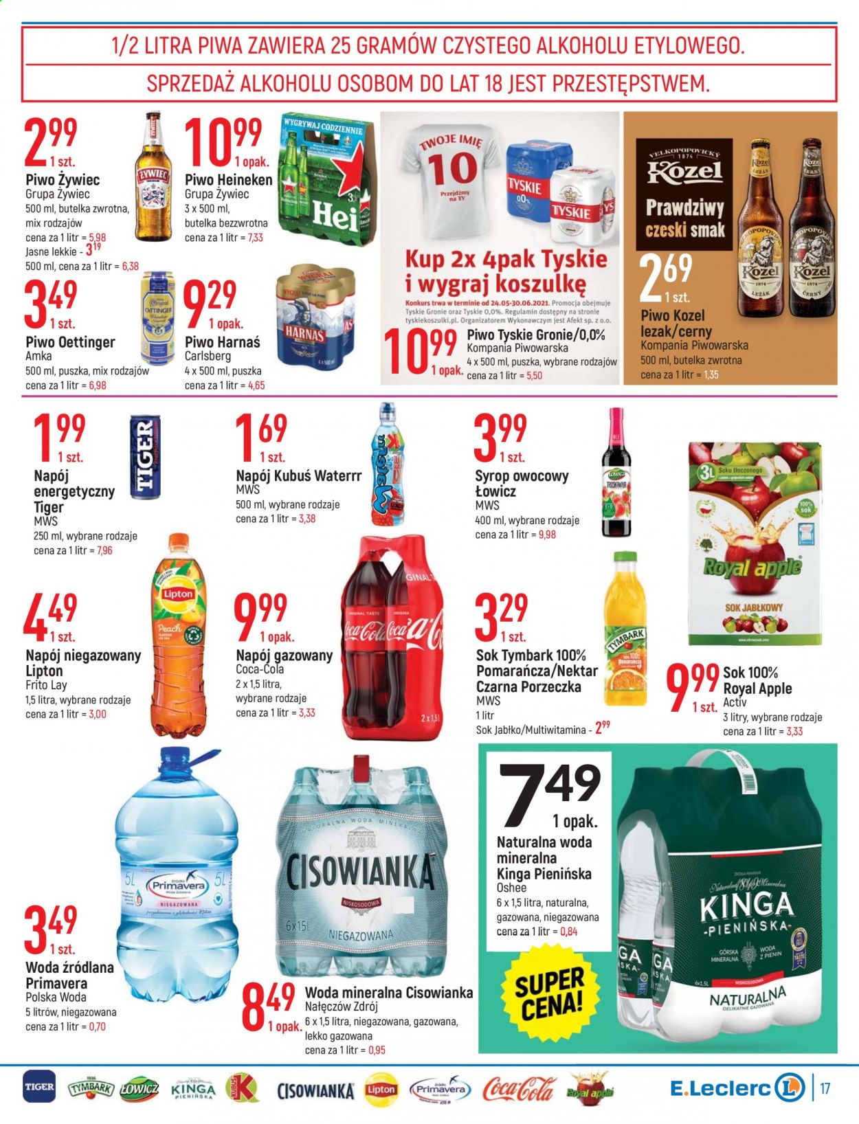 Gazetka E.Leclerc - 8.06.2021 - 19.06.2021. Strona 17