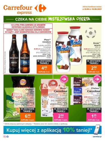 Gazetka Carrefour Express - 8.6.2021 - 14.6.2021.