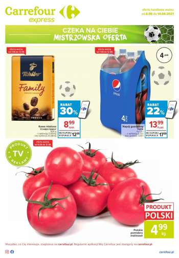 Gazetka Carrefour Express - 8.6.2021 - 14.6.2021.