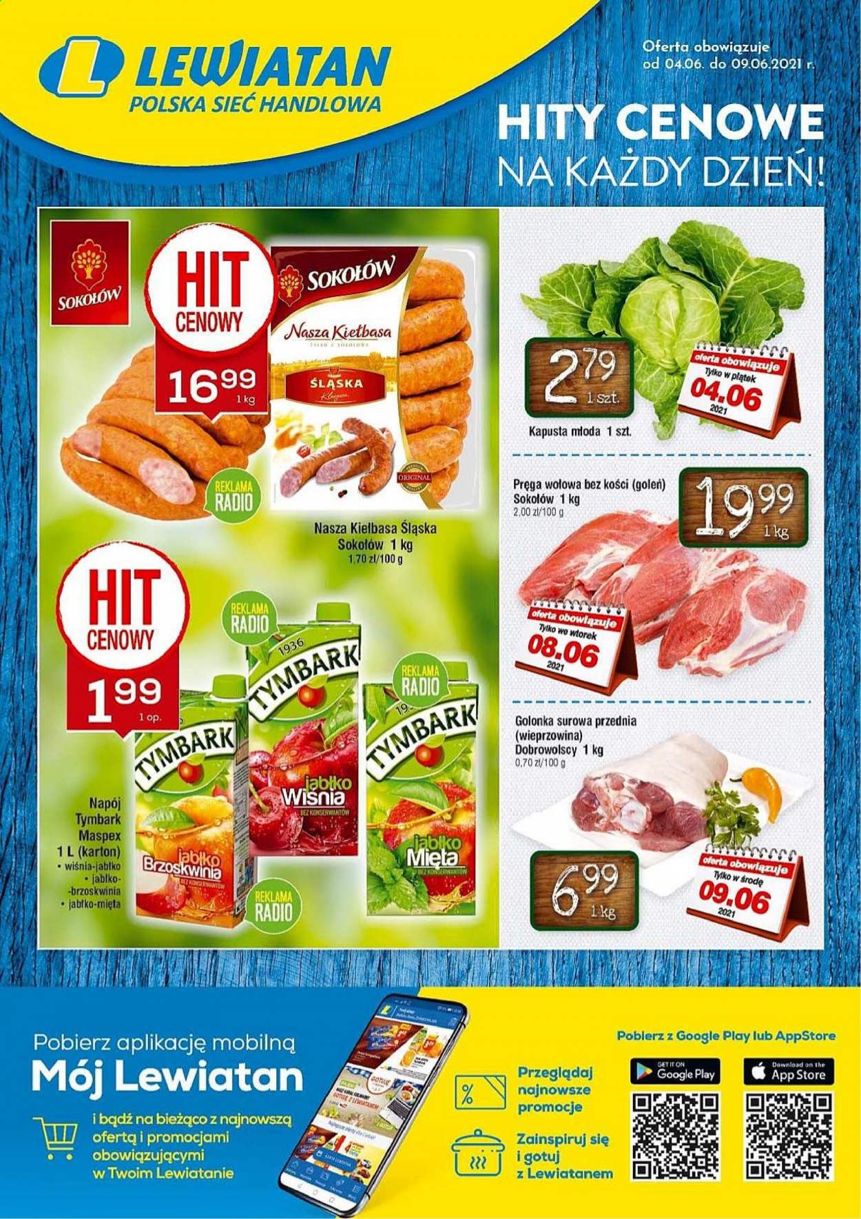 Gazetka Lewiatan - 4.06.2021 - 9.06.2021. Strona 1
