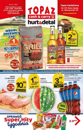 Gazetka Topaz Cash&Carry - 10.6.2021 - 16.6.2021.
