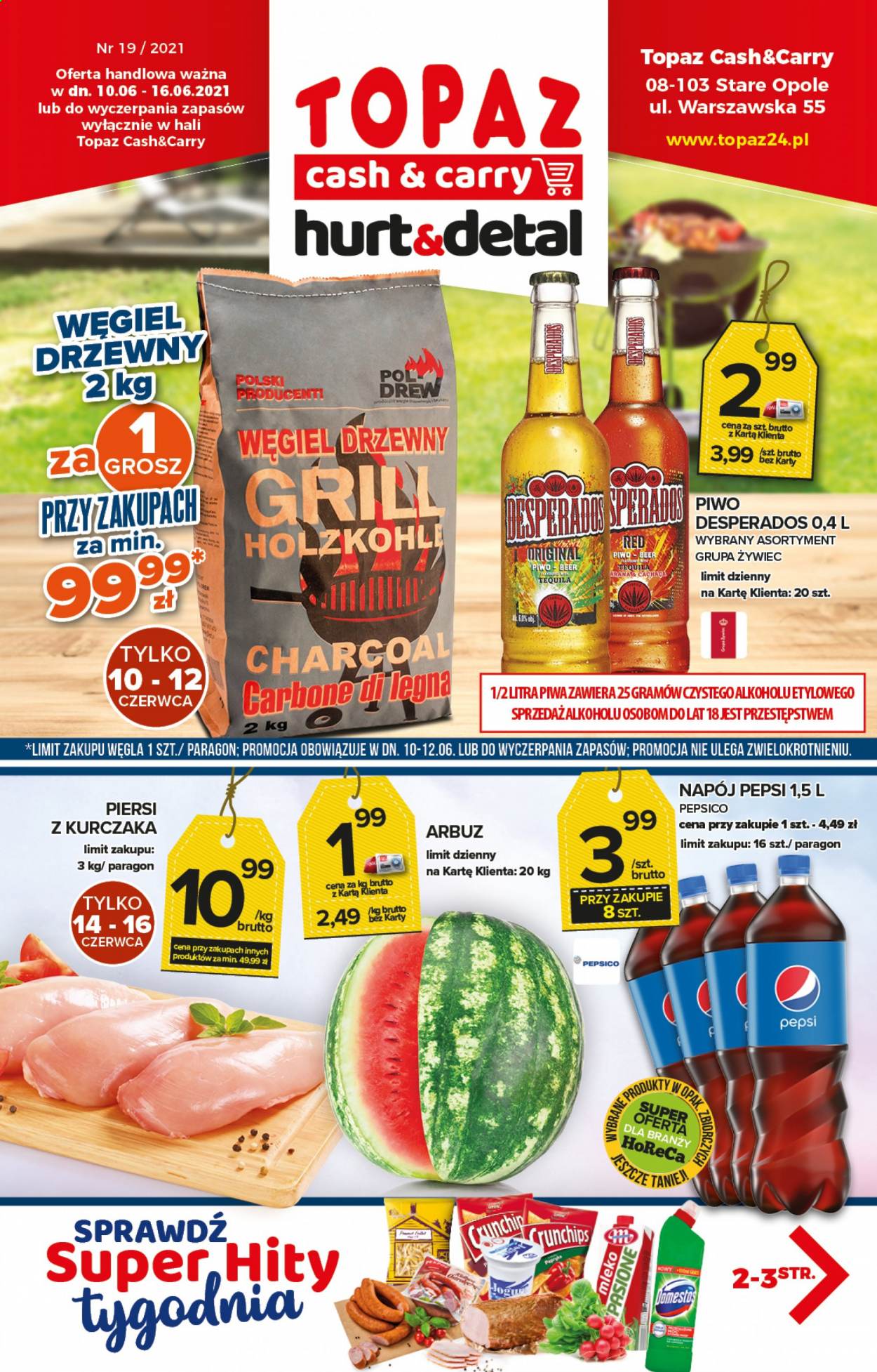 Leták Topaz Cash&Carry - 10.6.2021 - 16.6.2021. Strana 1