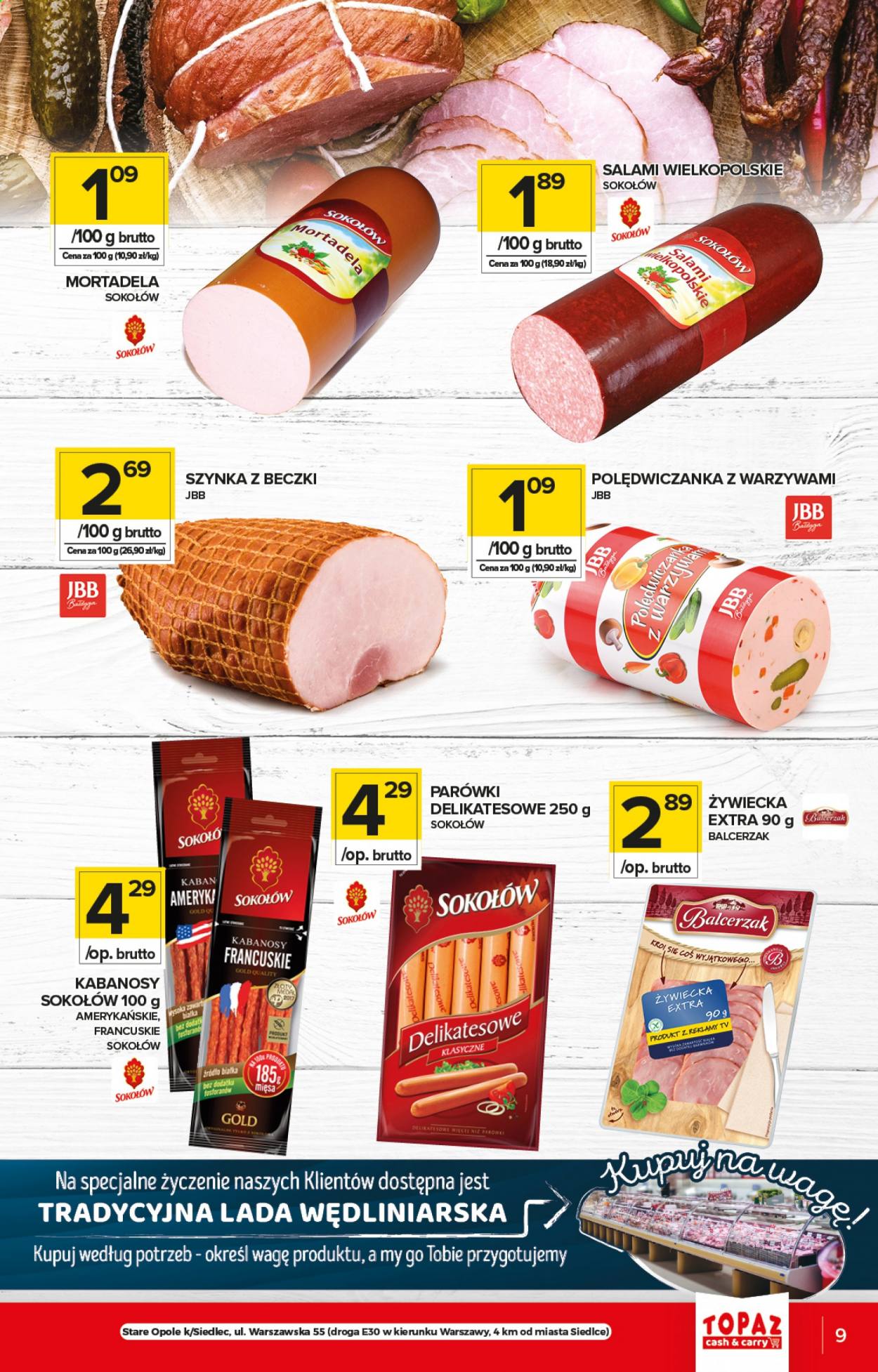 Leták Topaz Cash&Carry - 10.6.2021 - 16.6.2021. Strana 9