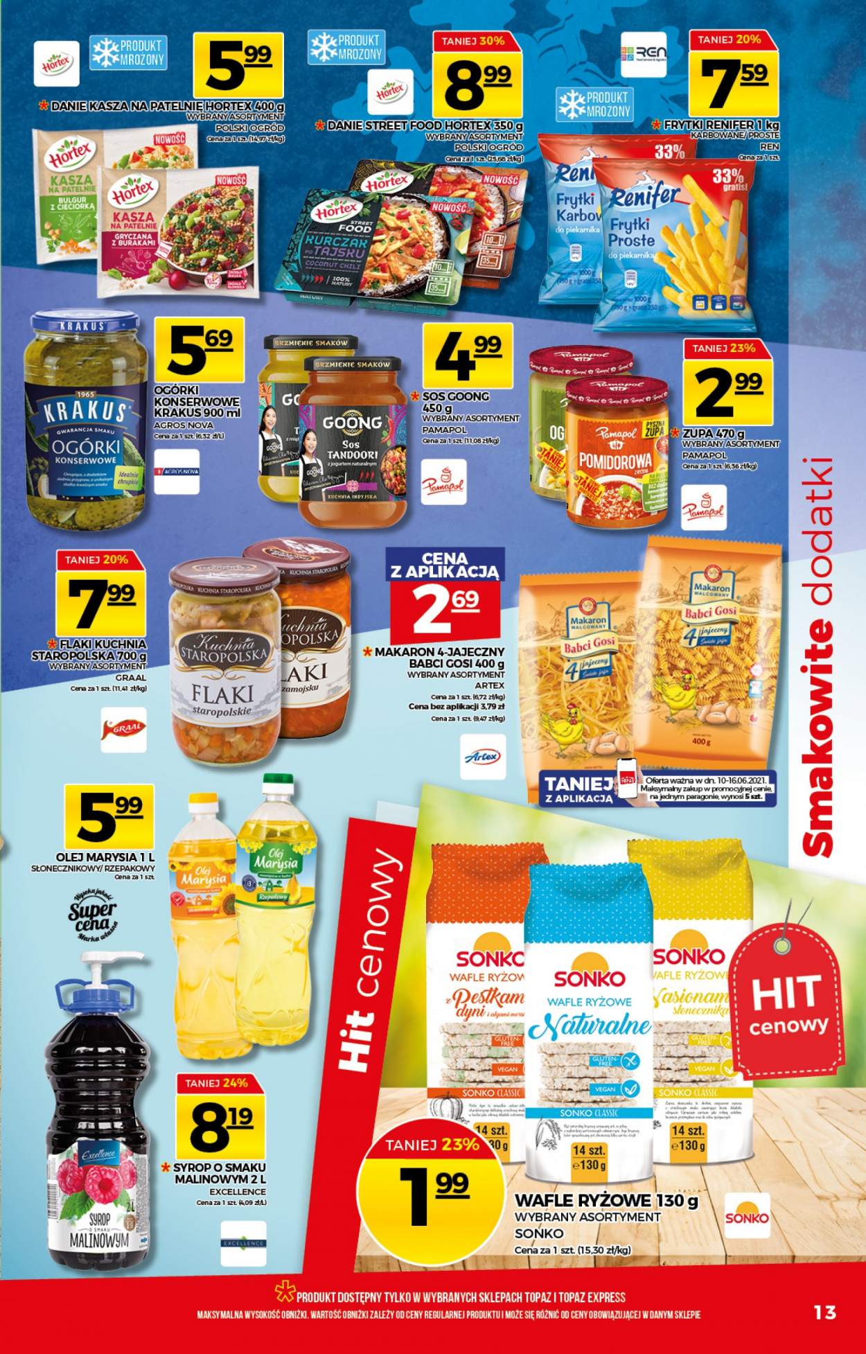 Gazetka Topaz - 10.06.2021 - 16.06.2021. Strona 13