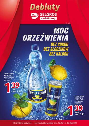 Gazetka Selgros - 10.6.2021 - 23.6.2021.