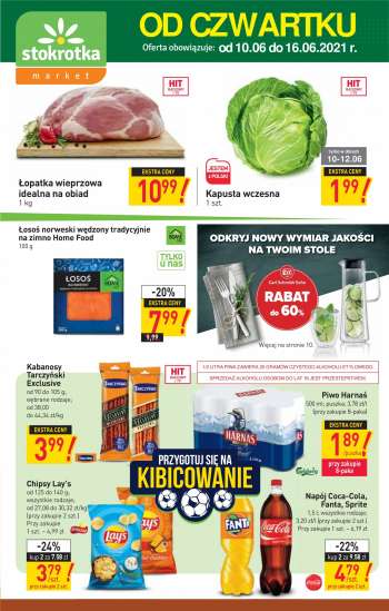 Gazetka Stokrotka Market - 10.6.2021 - 16.6.2021.