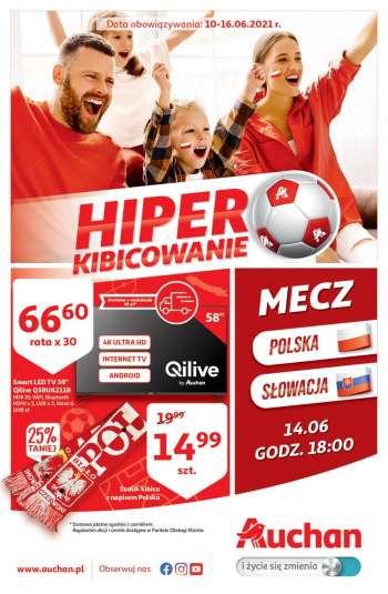 Gazetka Auchan - 10.6.2021 - 16.6.2021.