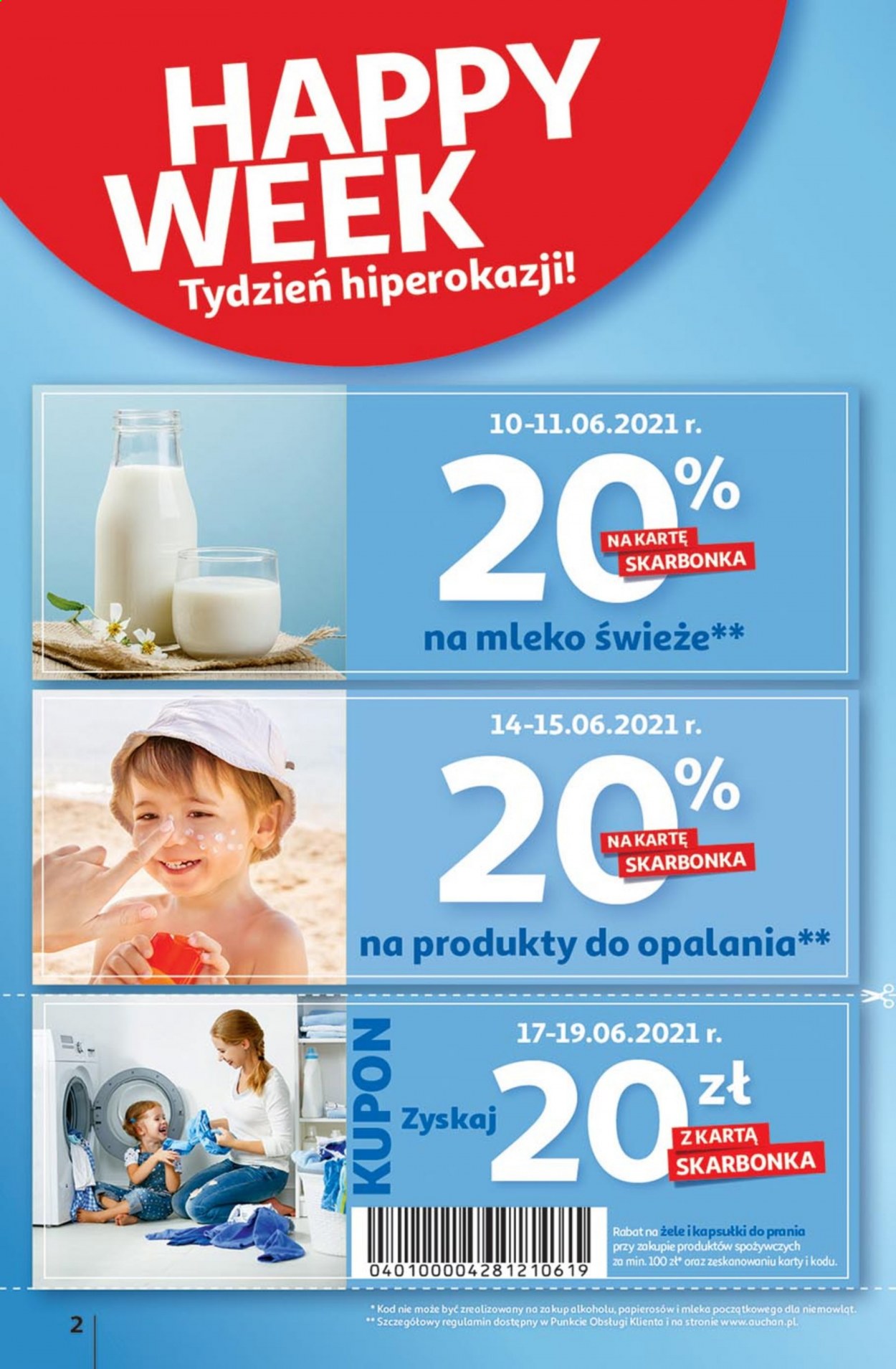 Gazetka Auchan - 10.06.2021 - 16.06.2021. Strona 2