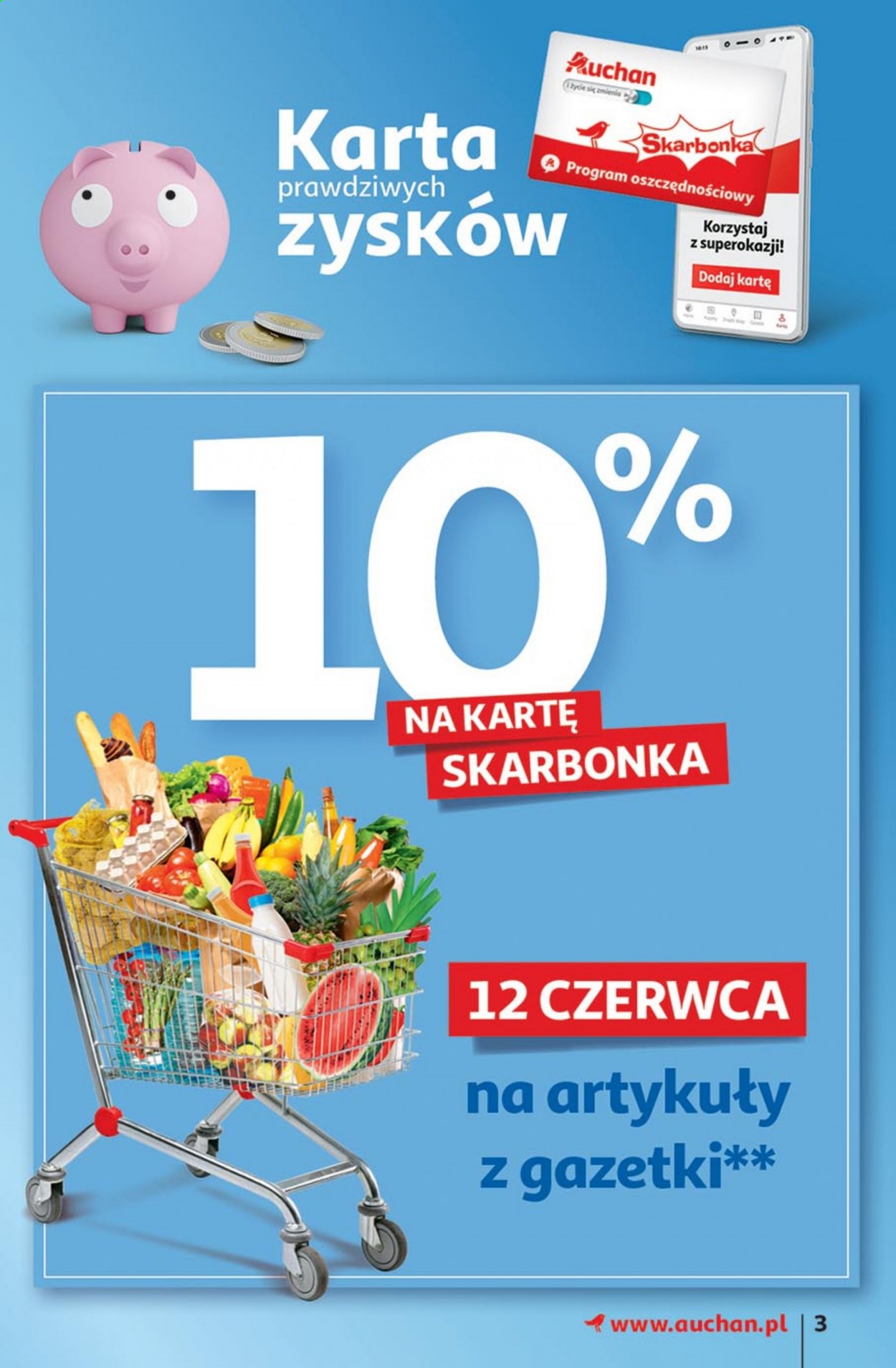 Gazetka Auchan - 10.06.2021 - 16.06.2021. Strona 3