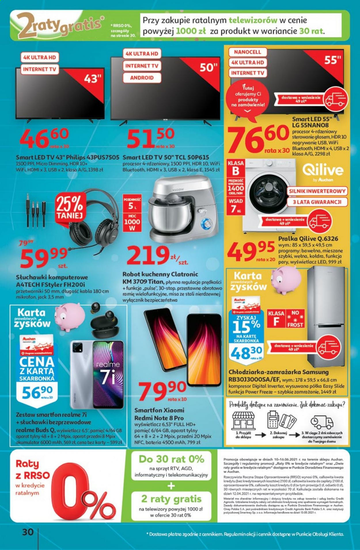 Gazetka Auchan - 10.06.2021 - 16.06.2021. Strona 30