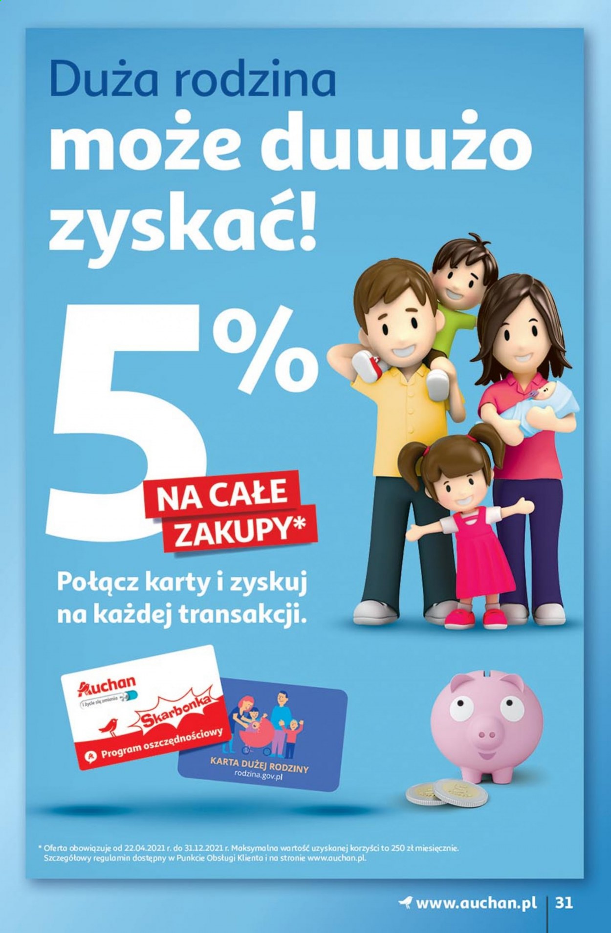 Gazetka Auchan - 10.06.2021 - 16.06.2021. Strona 31