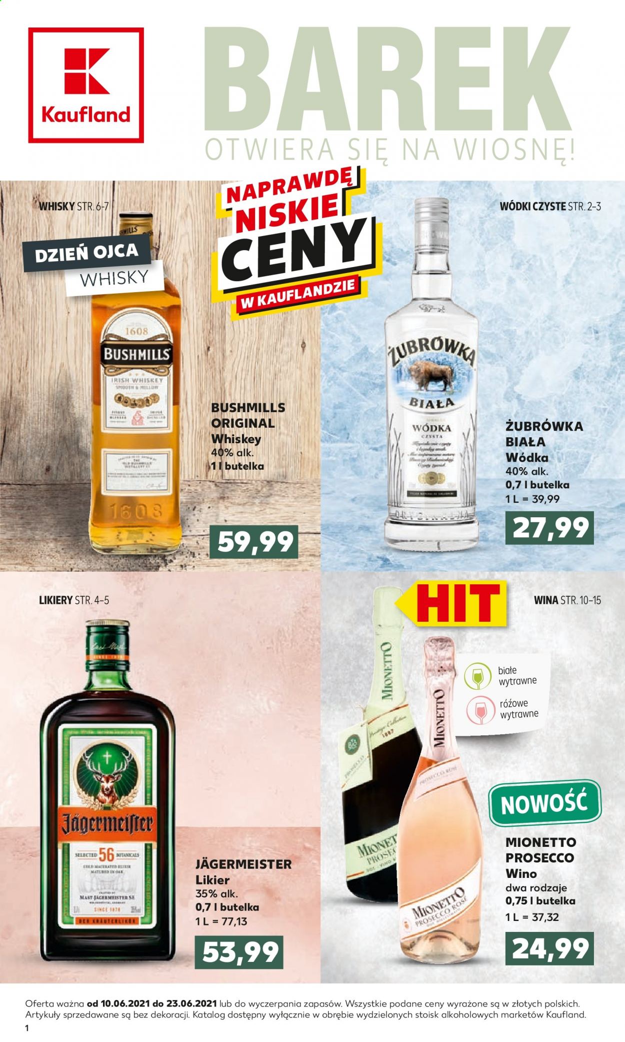 Gazetka Kaufland - 10.06.2021 - 23.06.2021. Strona 1