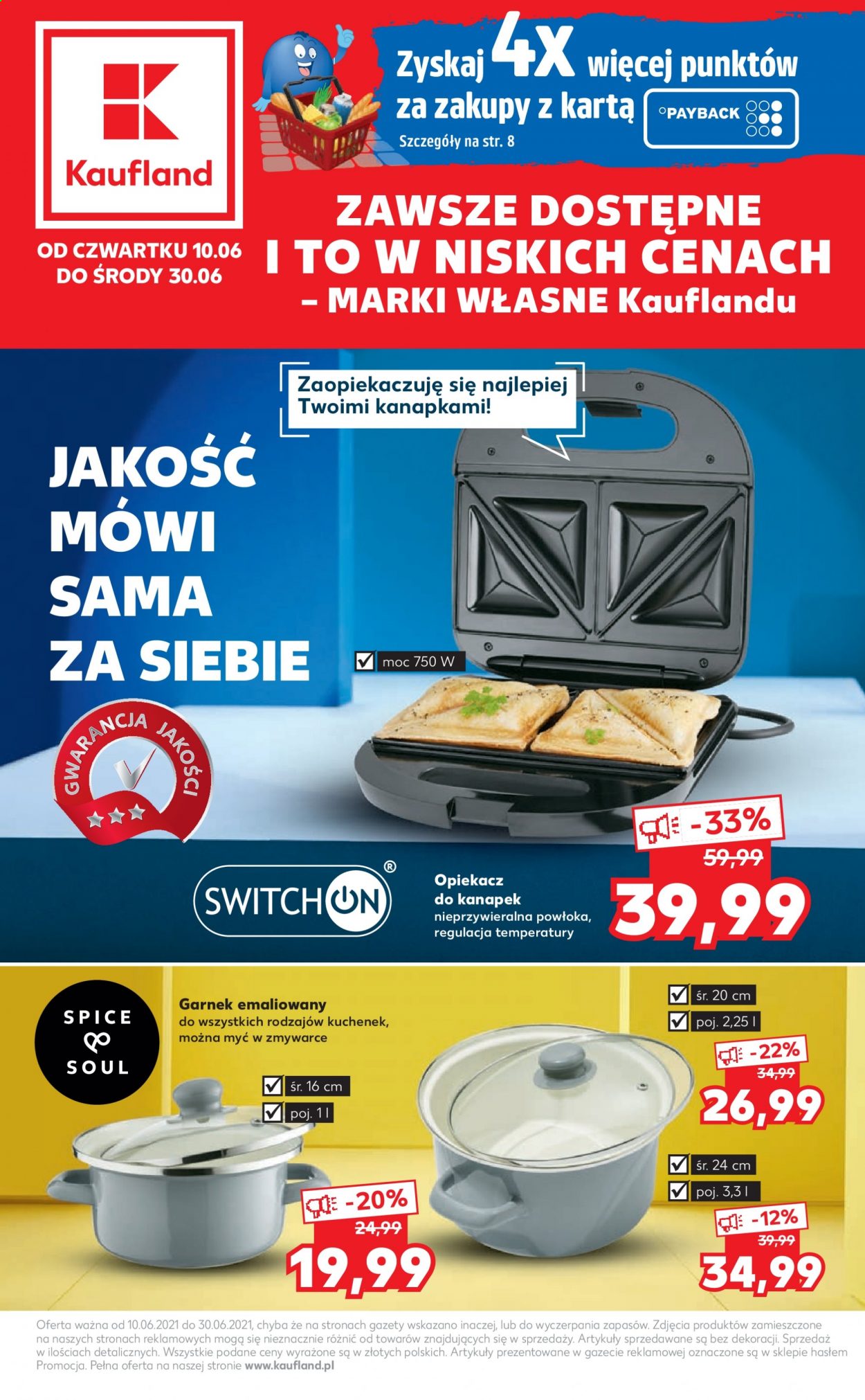 Gazetka Kaufland - 10.06.2021 - 30.06.2021. Strona 1