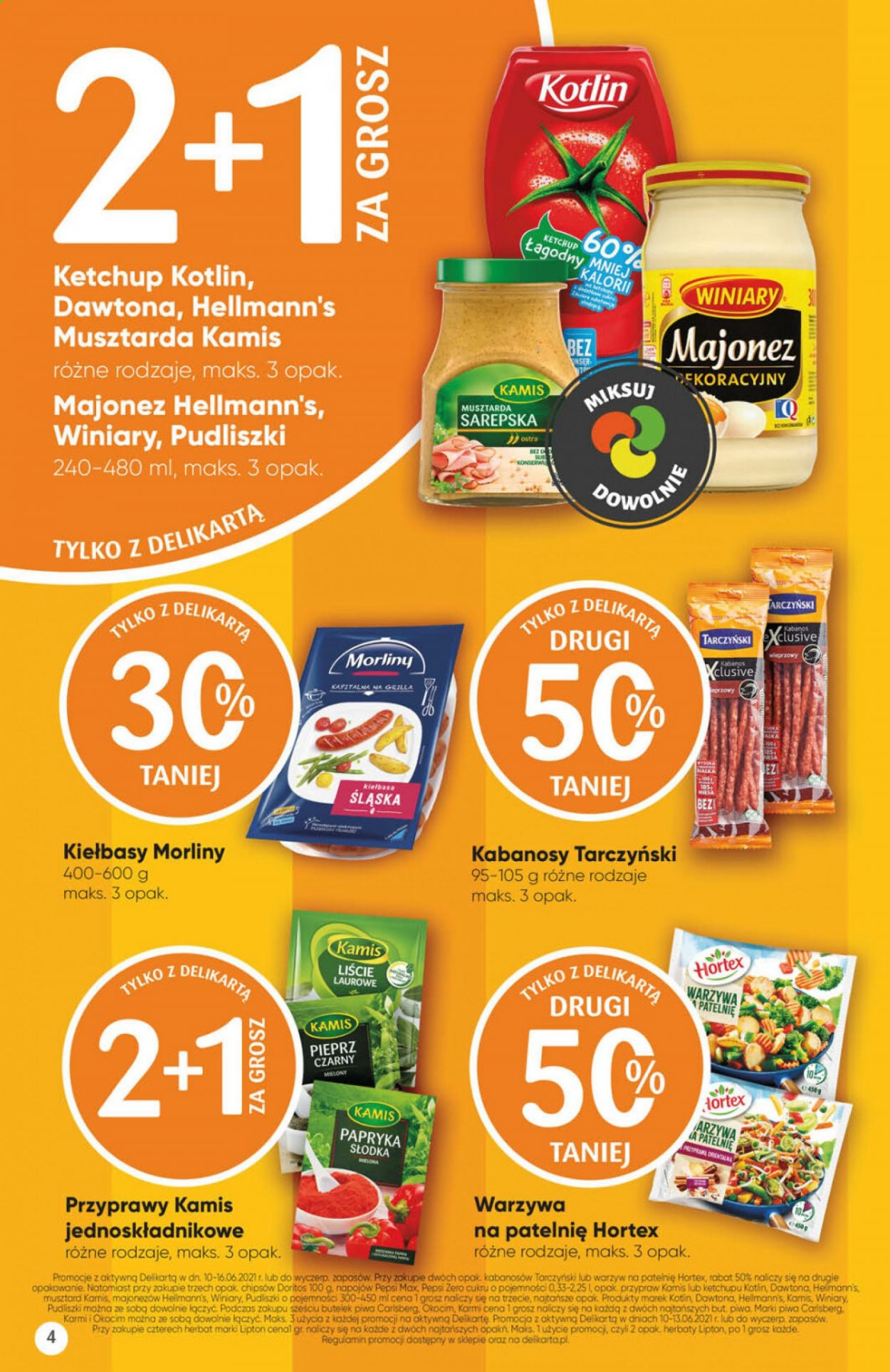 Gazetka Delikatesy Centrum - 10.06.2021 - 16.06.2021. Strona 4