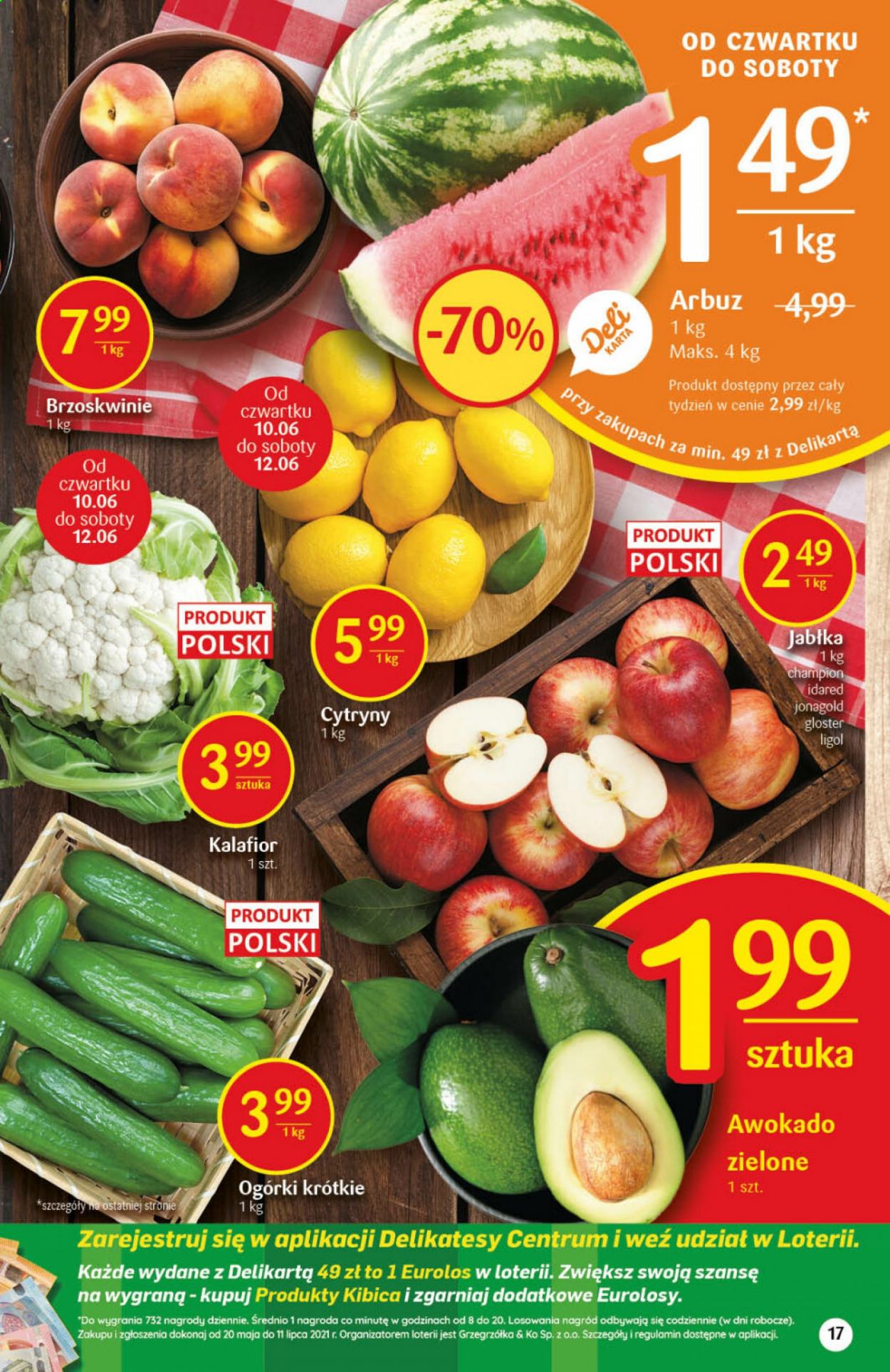 Gazetka Delikatesy Centrum - 10.06.2021 - 16.06.2021. Strona 17