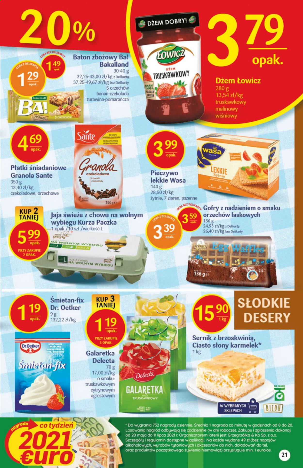 Gazetka Delikatesy Centrum - 10.06.2021 - 16.06.2021. Strona 21
