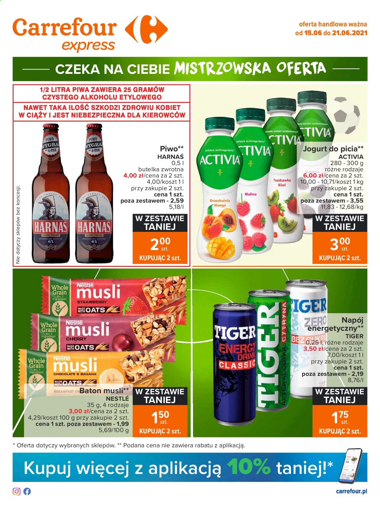 Gazetka Carrefour Express - 15.06.2021 - 21.06.2021. Strona 1