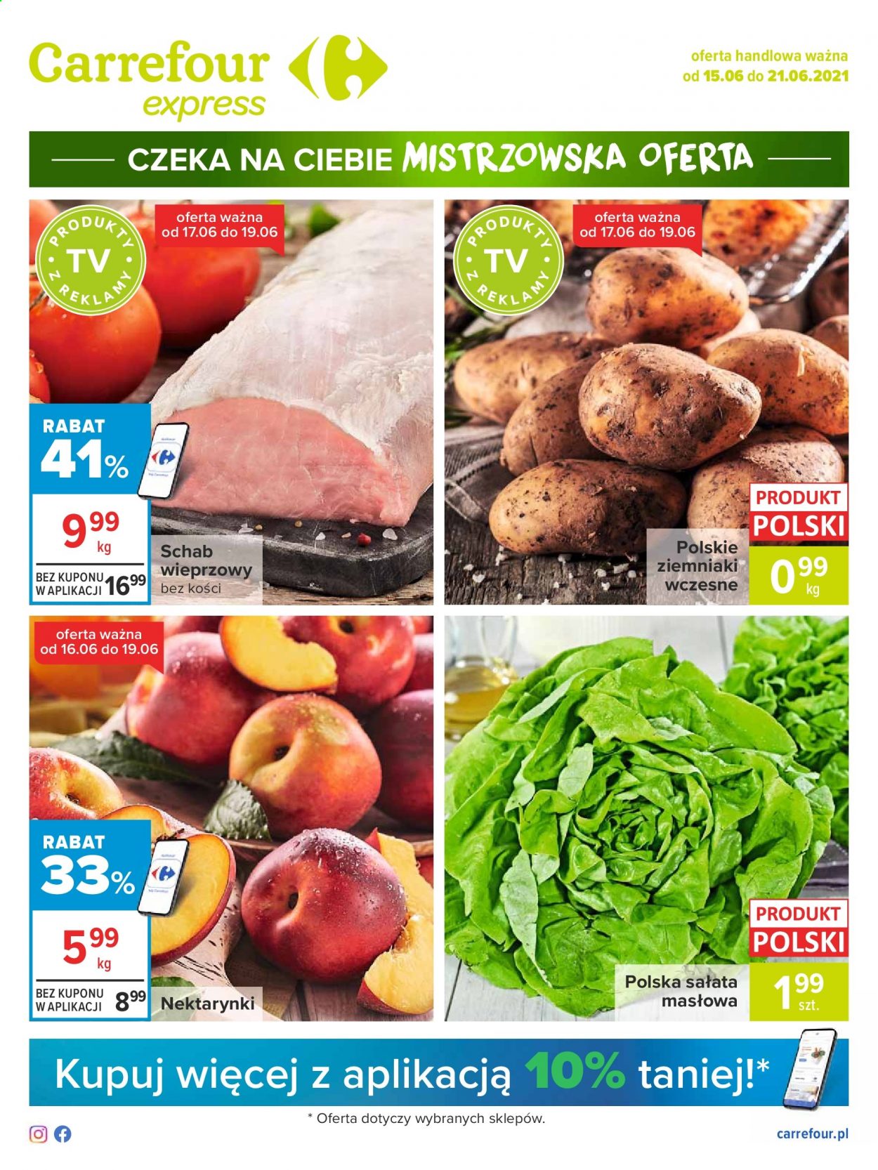 Gazetka Carrefour Express - 15.06.2021 - 21.06.2021. Strona 1