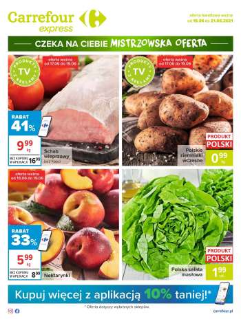 Gazetka Carrefour Express - 15.6.2021 - 21.6.2021.