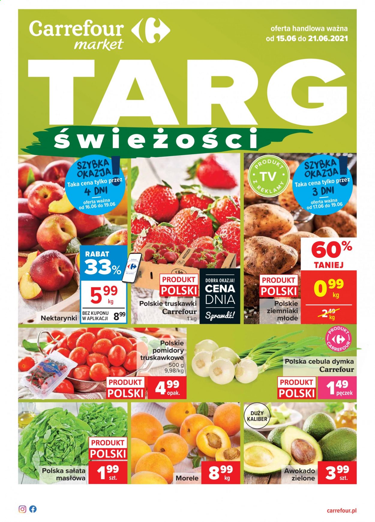 Gazetka Carrefour Market - 15.06.2021 - 21.06.2021. Strona 1