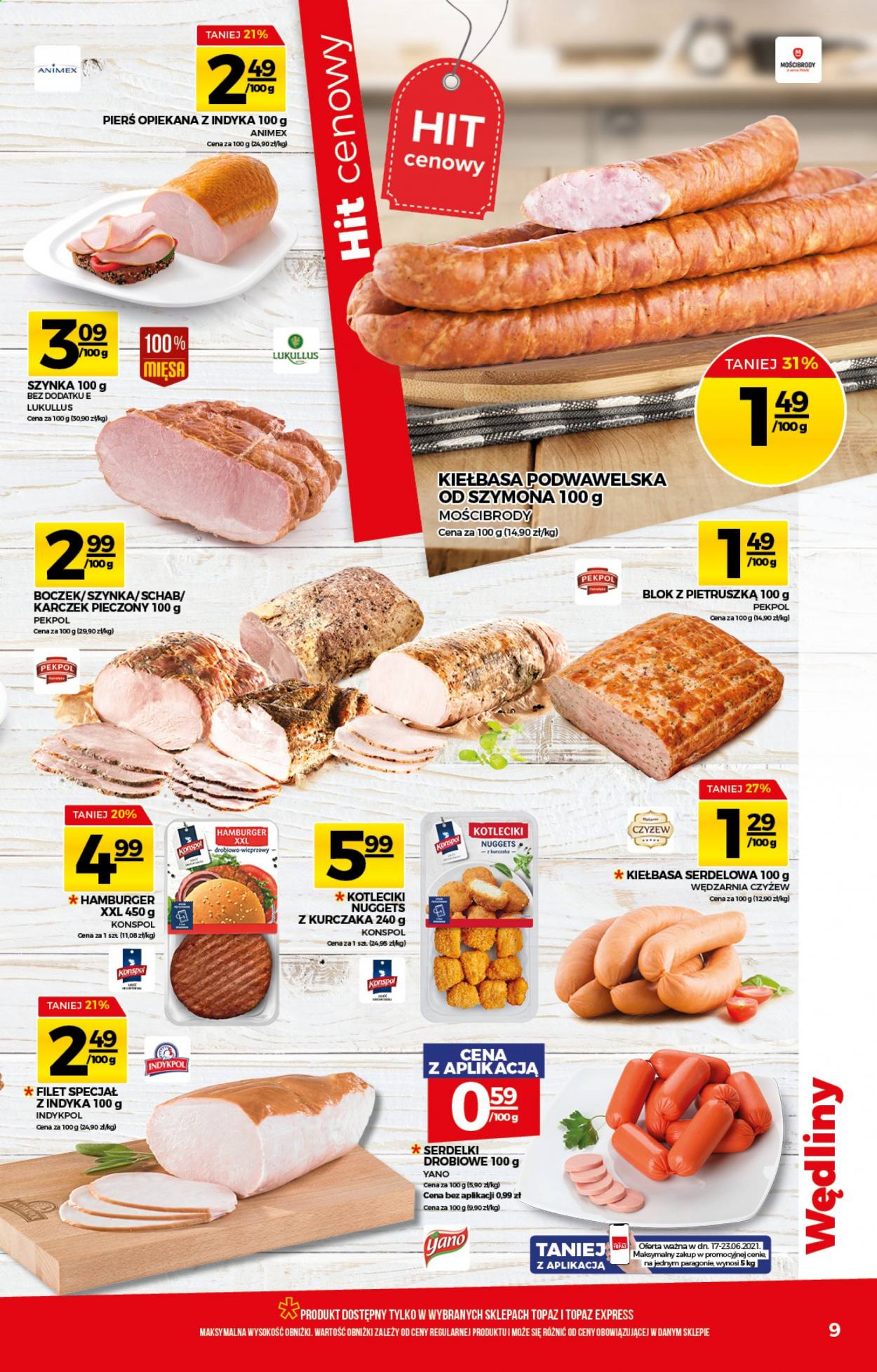 Gazetka Topaz - 17.06.2021 - 23.06.2021. Strona 9