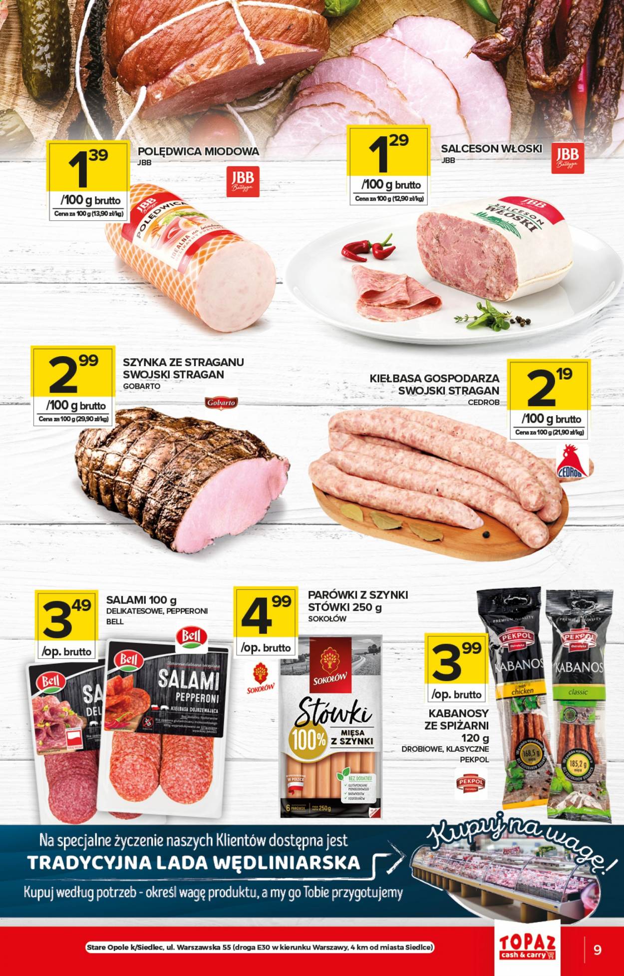 Leták Topaz Cash&Carry - 17.6.2021 - 23.6.2021. Strana 9