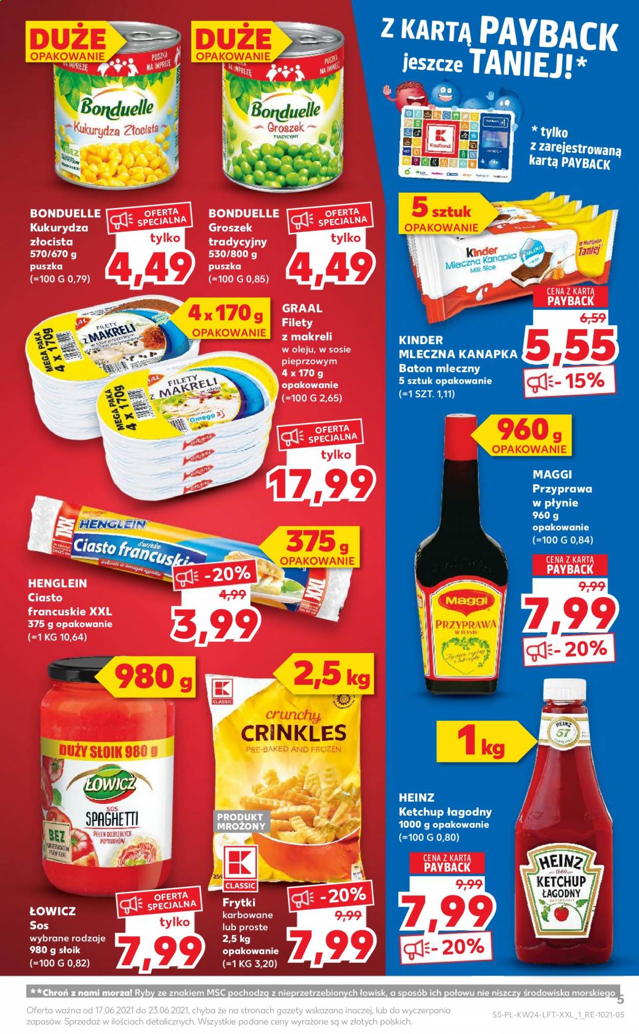 Gazetka Kaufland - 17.06.2021 - 23.06.2021. Strona 5