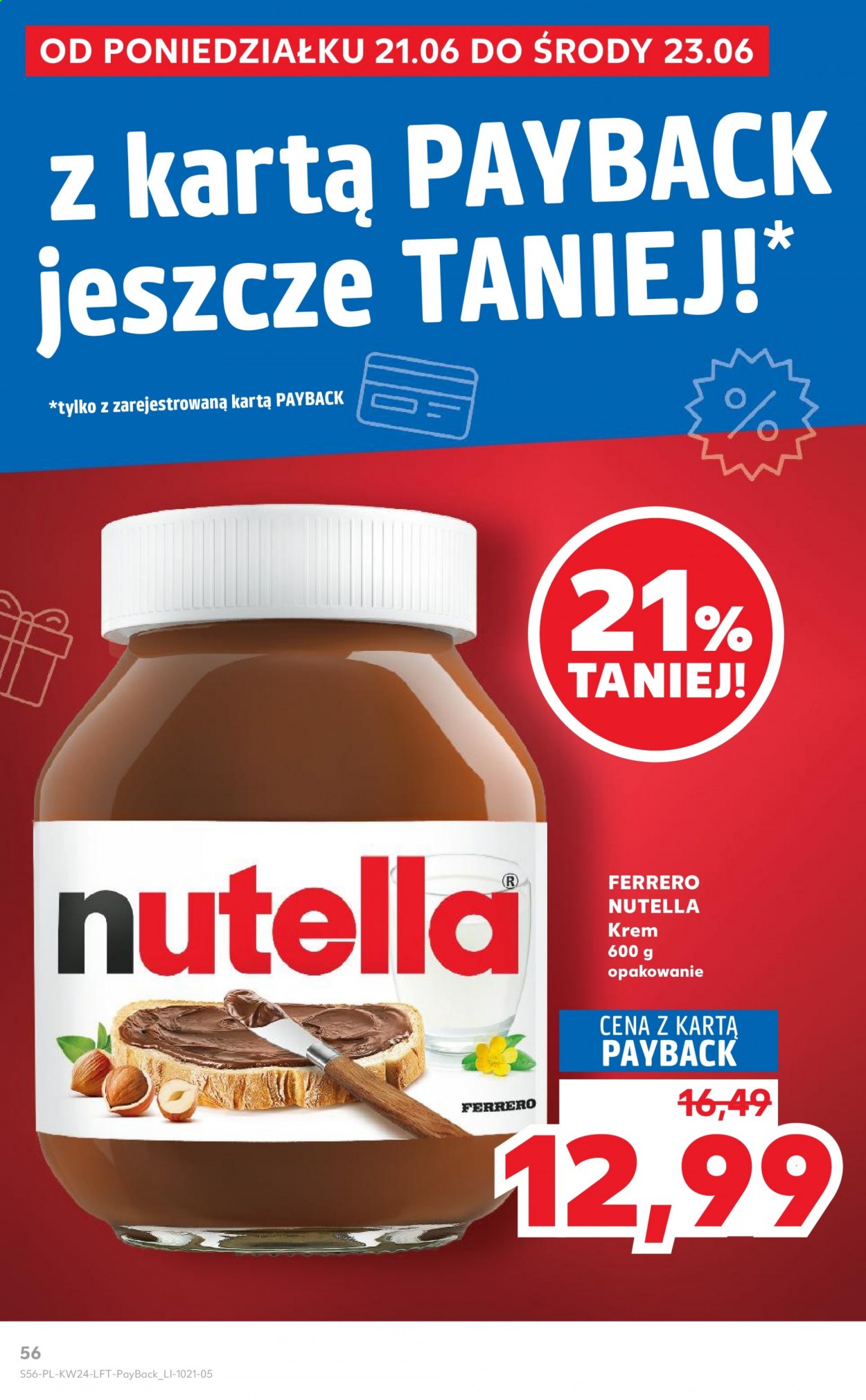 Gazetka Kaufland - 17.06.2021 - 23.06.2021. Strona 56