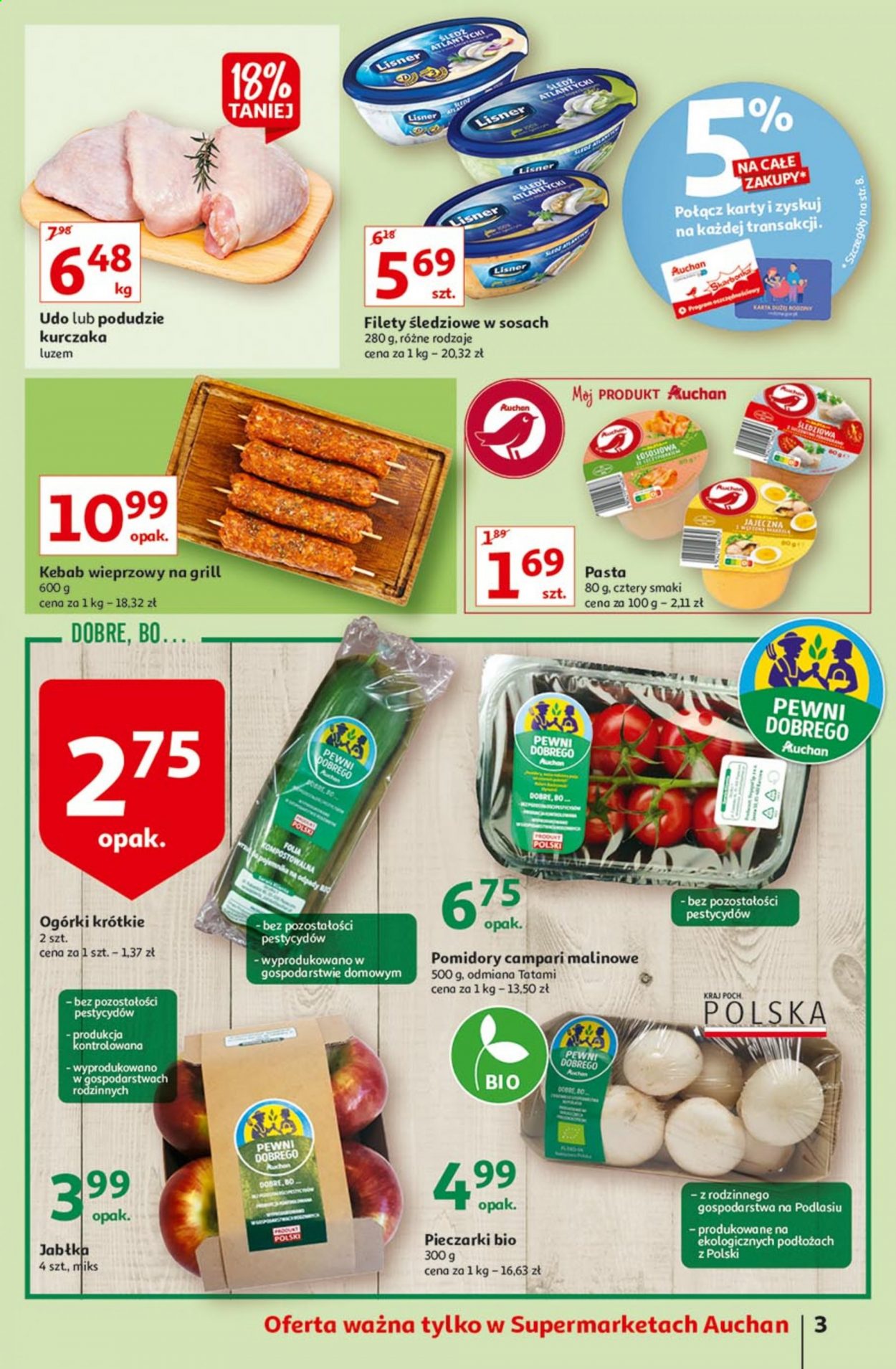 Gazetka Auchan - 17.06.2021 - 23.06.2021. Strona 3