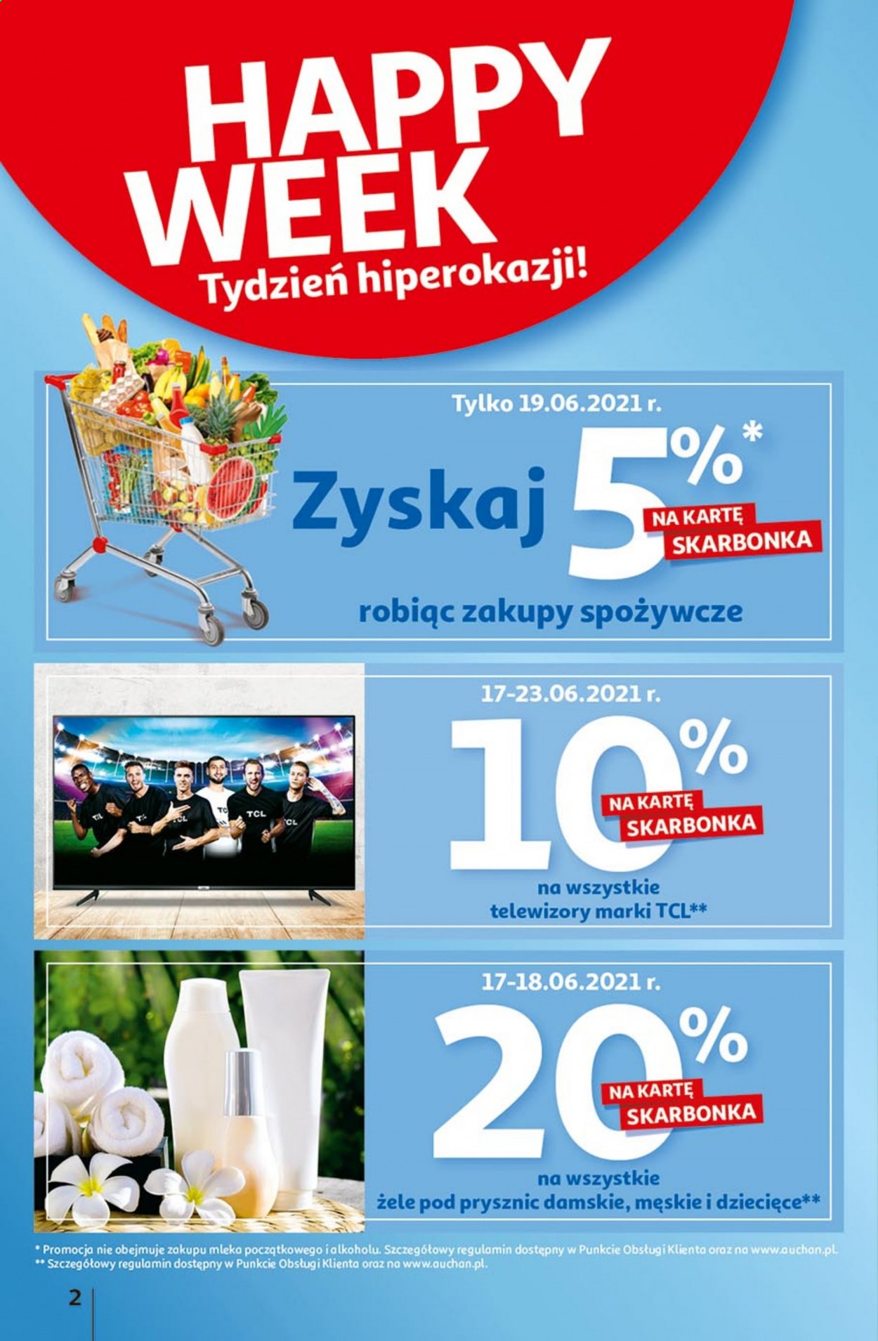 Gazetka Auchan - 17.06.2021 - 23.06.2021. Strona 2