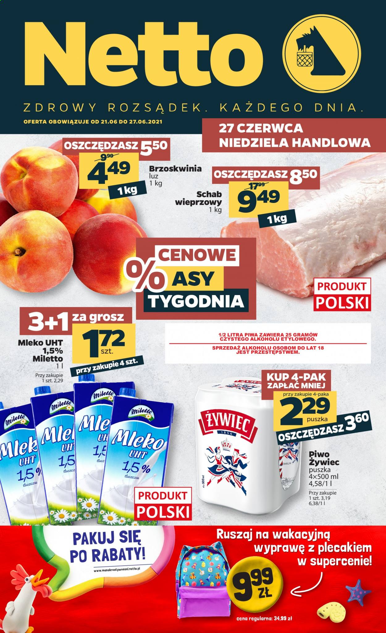 Gazetka Netto - 21.06.2021 - 27.06.2021. Strona 1