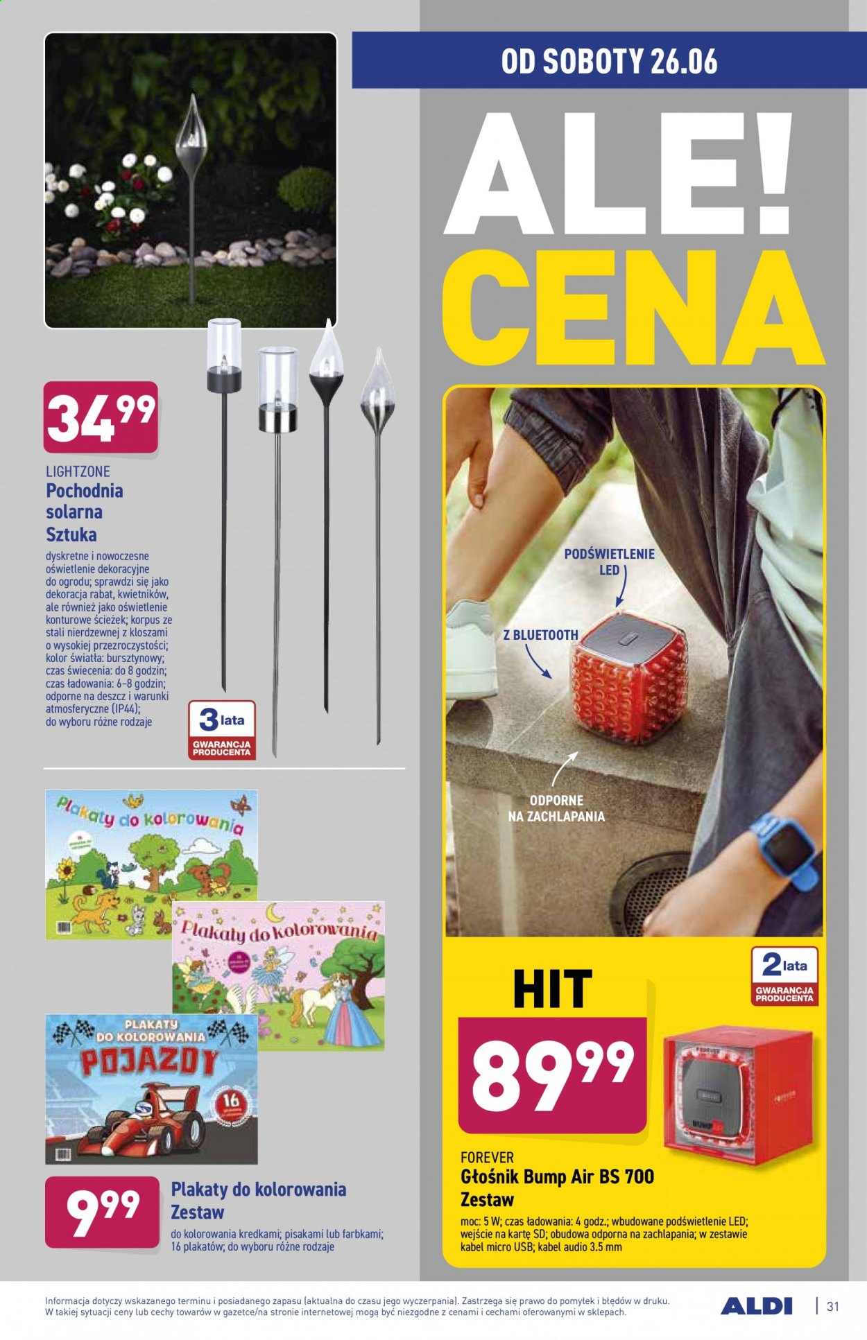 Gazetka ALDI - 21.06.2021 - 26.06.2021. Strona 31