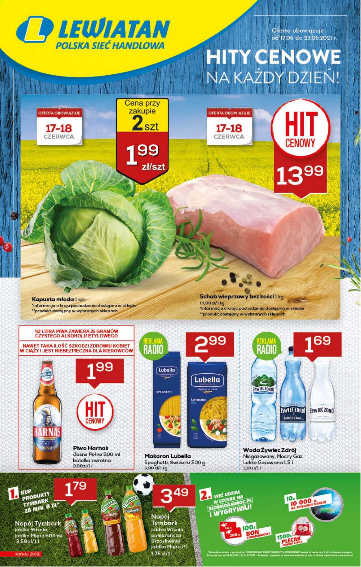 Gazetka Lewiatan - 17.06.2021 - 23.06.2021. Strona 1
