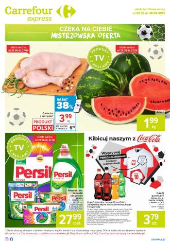 Gazetka Carrefour Express - 22.6.2021 - 28.6.2021.
