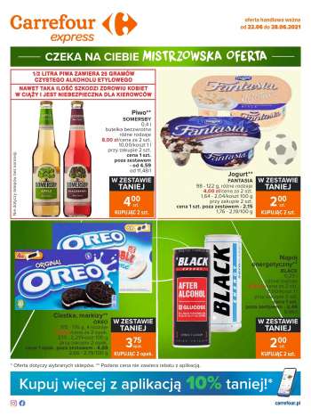 Gazetka Carrefour Express - 22.6.2021 - 28.6.2021.