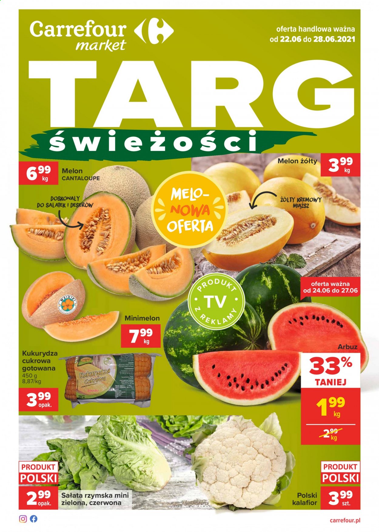 Gazetka Carrefour Market - 22.06.2021 - 28.06.2021. Strona 1