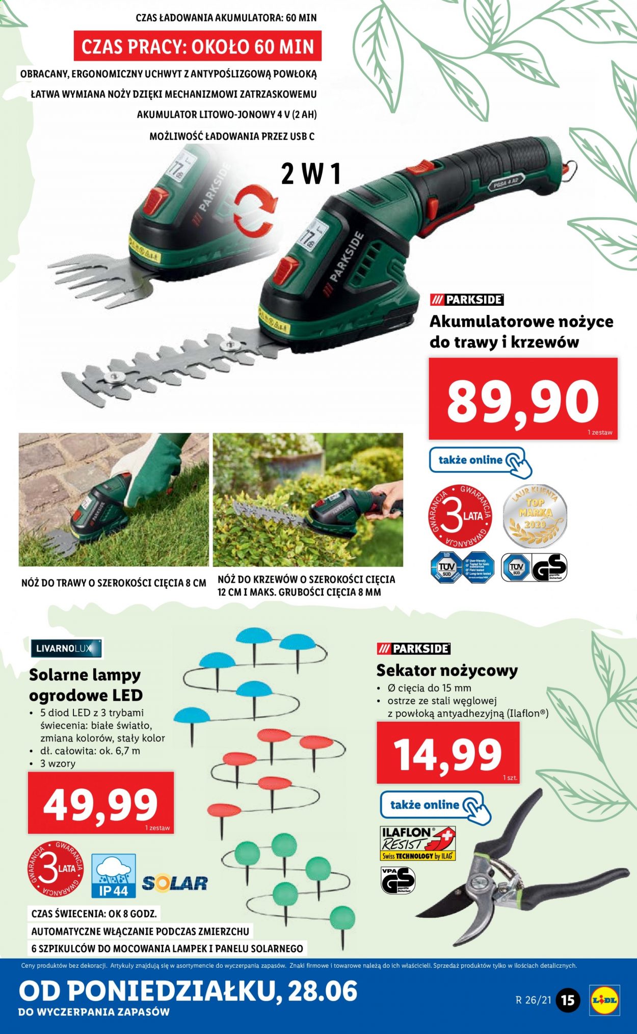 Gazetka Lidl - 28.06.2021 - 3.07.2021. Strona 15