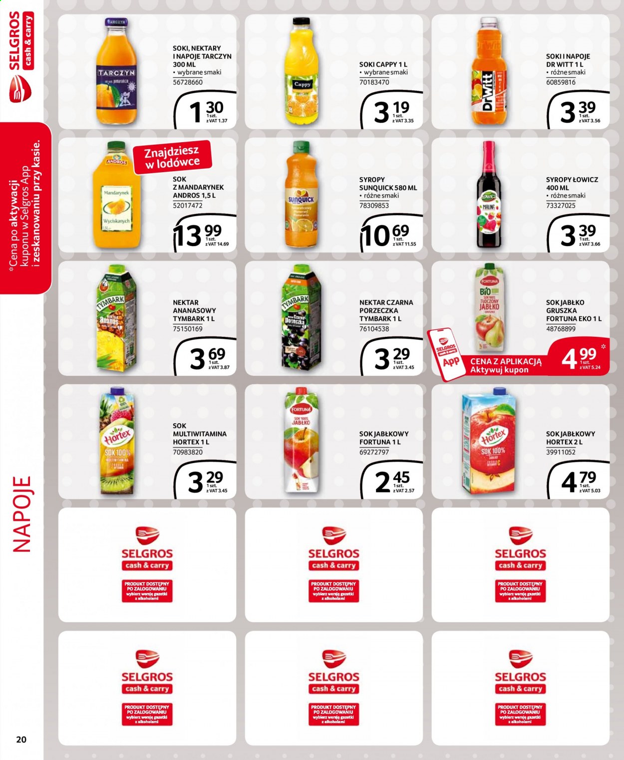 Gazetka Selgros - 24.06.2021 - 7.07.2021. Strona 20