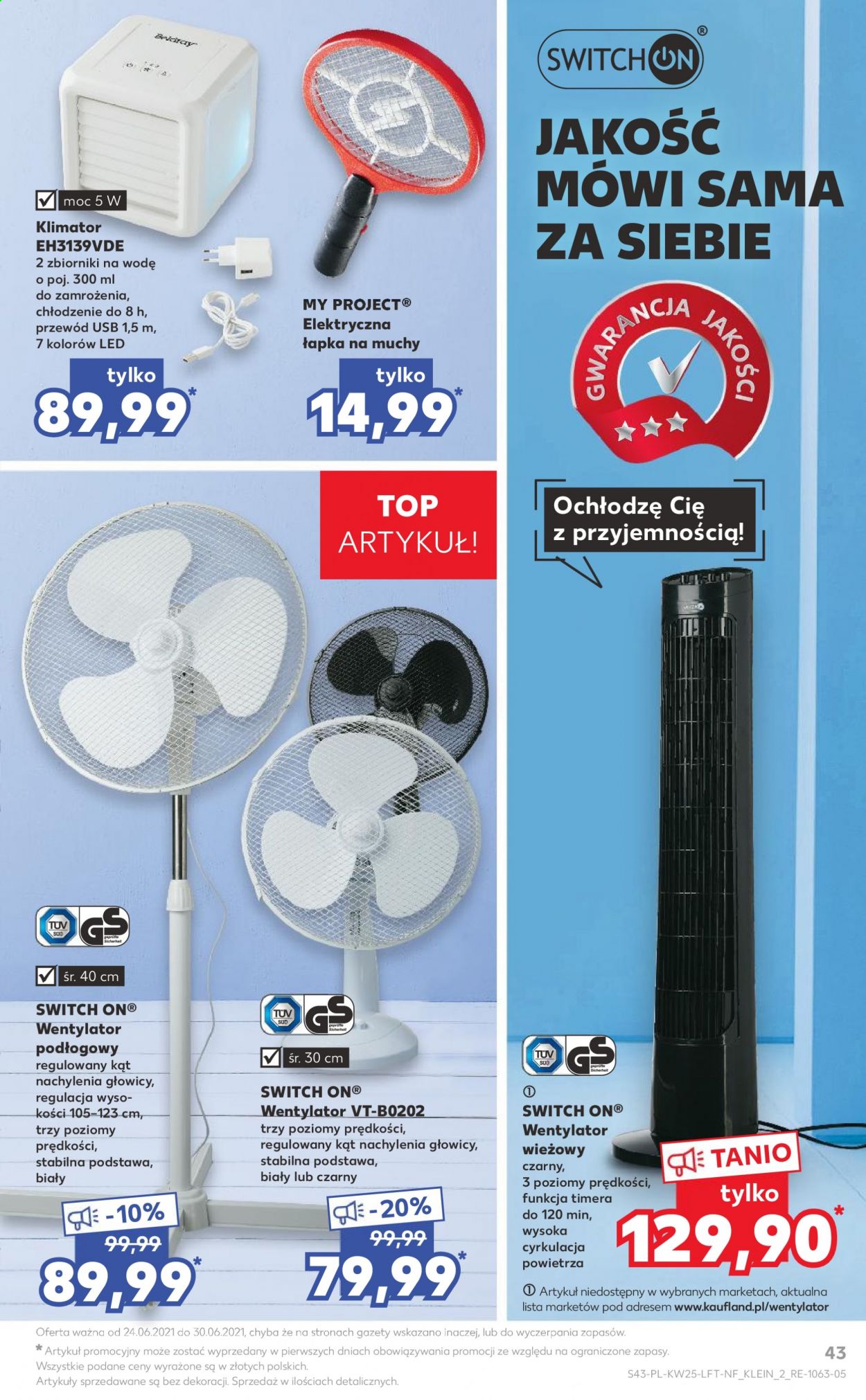 Gazetka Kaufland - 24.06.2021 - 30.06.2021. Strona 43