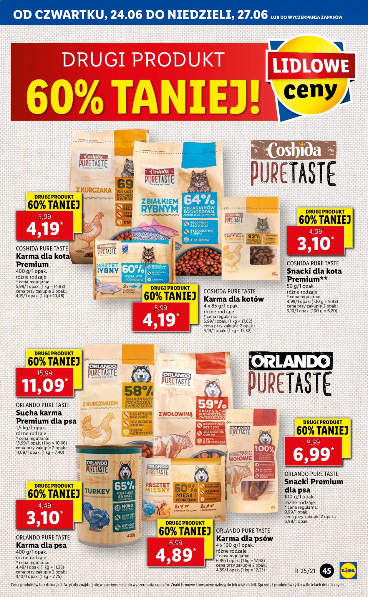 Gazetka Lidl - 24.06.2021 - 27.06.2021. Strona 45