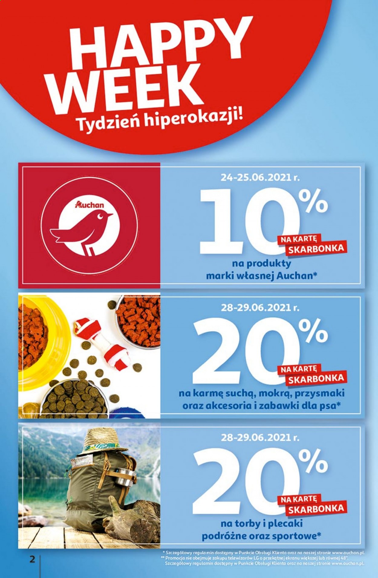Gazetka Auchan - 24.06.2021 - 30.06.2021. Strona 2