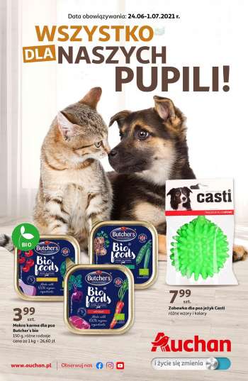 Gazetka Auchan - 24.6.2021 - 1.7.2021.