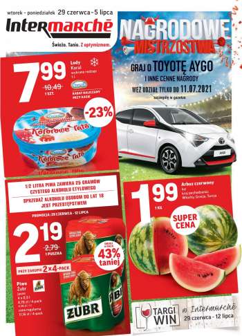 Gazetka Intermarché - 29.6.2021 - 5.7.2021.