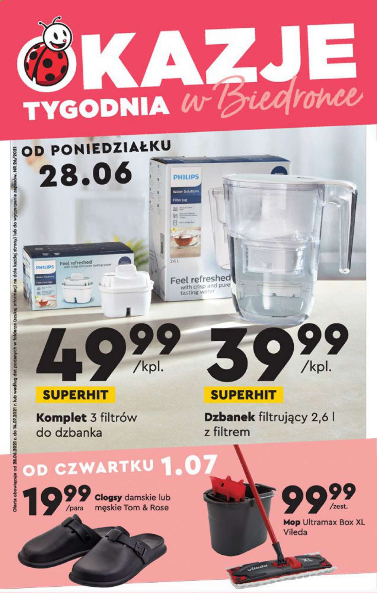 Gazetka Biedronka - 28.06.2021 - 14.07.2021. Strona 1