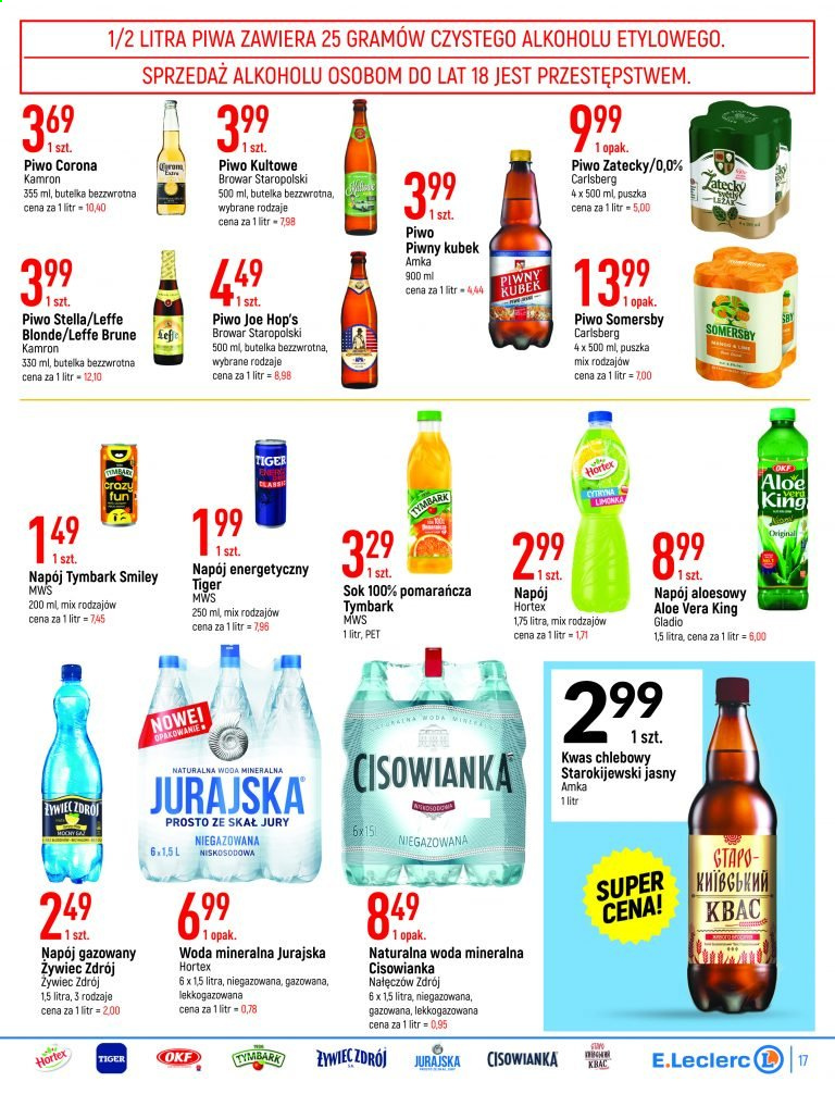 Gazetka E.Leclerc - 29.06.2021 - 10.07.2021. Strona 17