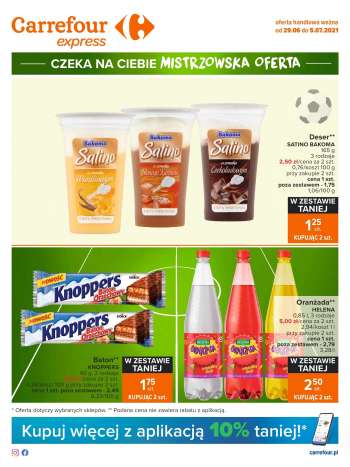 Gazetka Carrefour Express - 29.6.2021 - 5.7.2021.