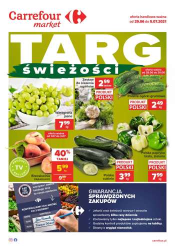 Gazetka Carrefour Market - 29.6.2021 - 5.7.2021.