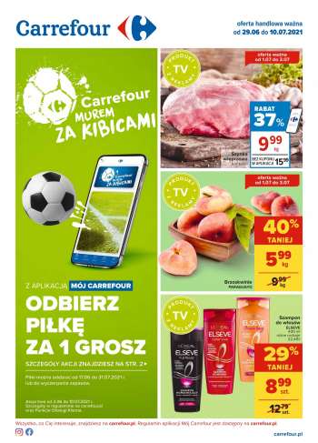 Gazetka Carrefour - 29.6.2021 - 10.7.2021.