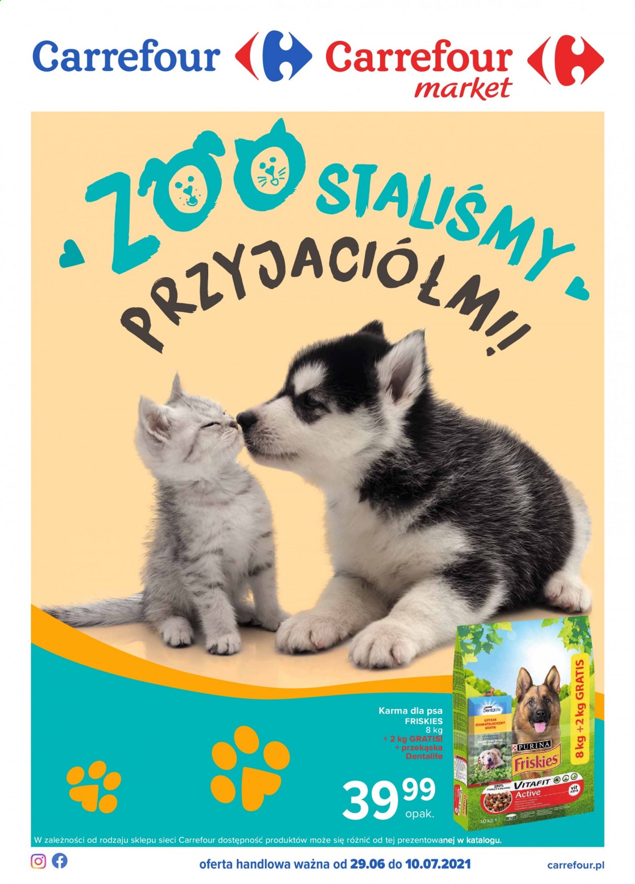 Gazetka Carrefour - 29.06.2021 - 10.07.2021. Strona 1