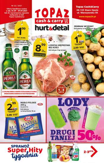 Gazetka Topaz Cash&Carry - 1.7.2021 - 7.7.2021.